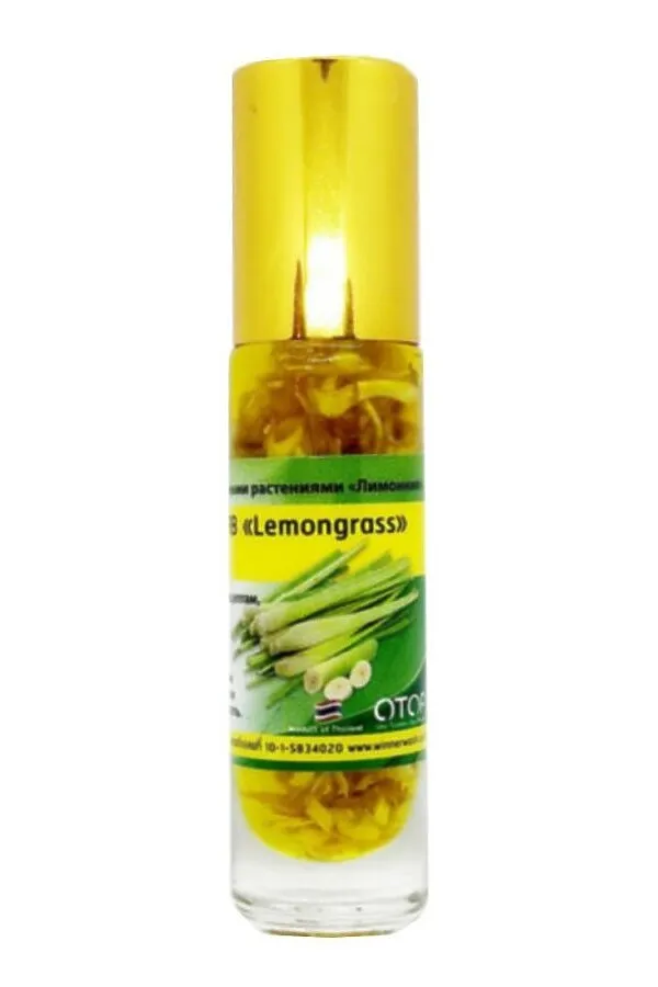 Banna Жидкий бальзам с экстрактом лемонграсса / Oil Balm with Lemongrass, 10 г KRISTALLER, лемонграсс - фото 1