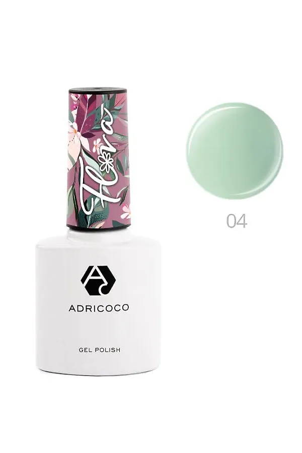 ADRICOCO Гель-лак для ногтей / Flora №04, роскошная гортензия, 8 мл KRISTALLER, №04, роскошная гортензия - фото 1
