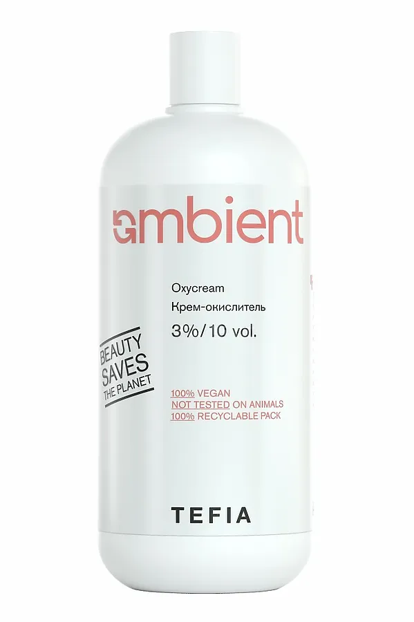 TEFIA  Ambient Крем-окислитель 3% / Oxycream 3%/10 vol., 900 мл KRISTALLER, белый - фото 1