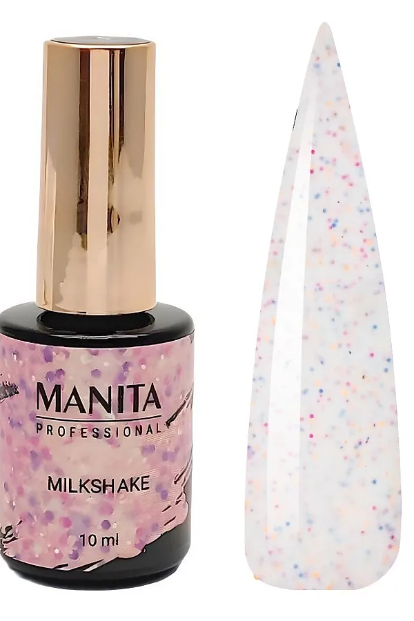 Manita Professional Гель-лак для ногтей / Milkshake №02, 10 мл KRISTALLER, №02 - фото 1