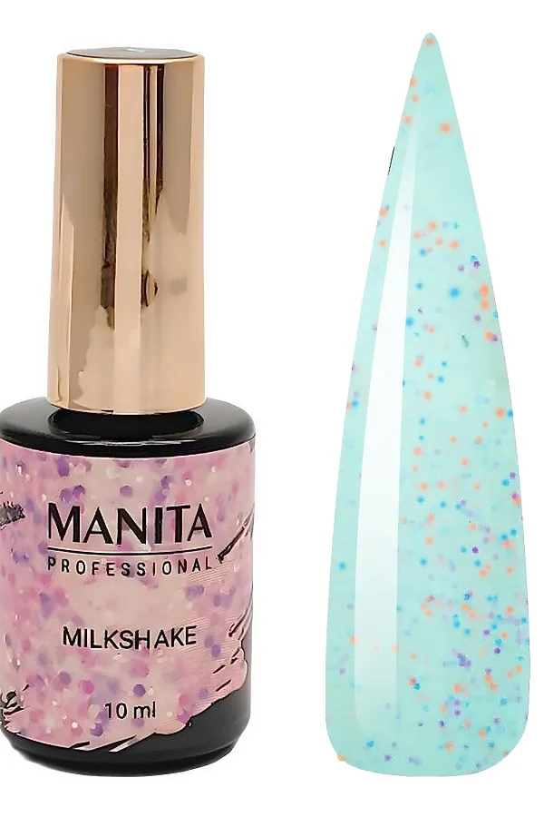 Manita Professional Гель-лак для ногтей / Milkshake №12, 10 мл KRISTALLER, №12 - фото 1
