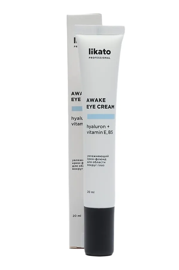 Likato Увлажняющий крем-флюид для области вокруг глаз / Awake Eye Cream, 20 мл KRISTALLER, белый - фото 1