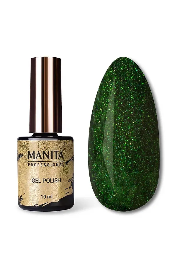 Manita Professional Гель-лак для ногтей / Classic №110, Nefrit, 10 мл KRISTALLER, №110, nefrit - фото 1