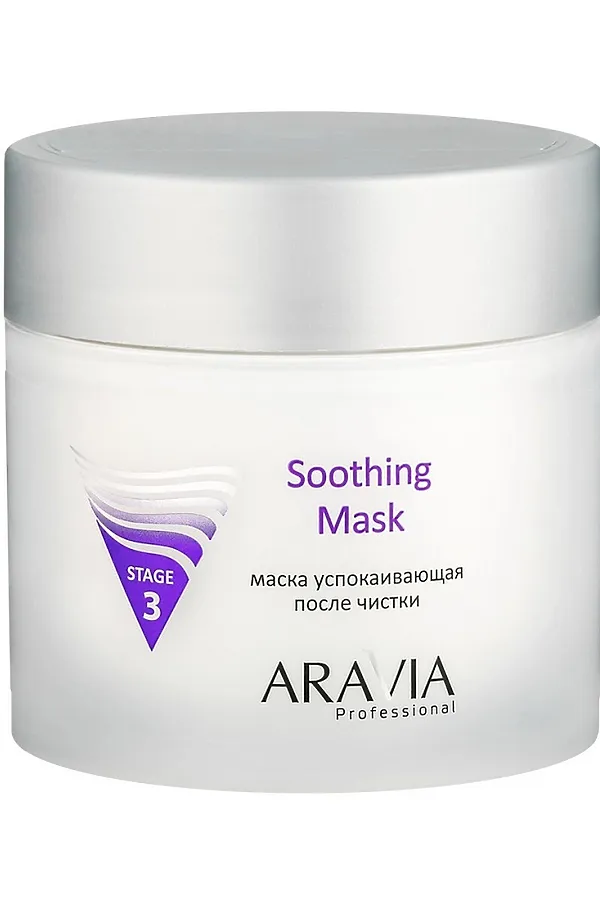 Aravia Маска успокаивающая после чистки / Soothing Mask, 300 мл KRISTALLER, белый - фото 1