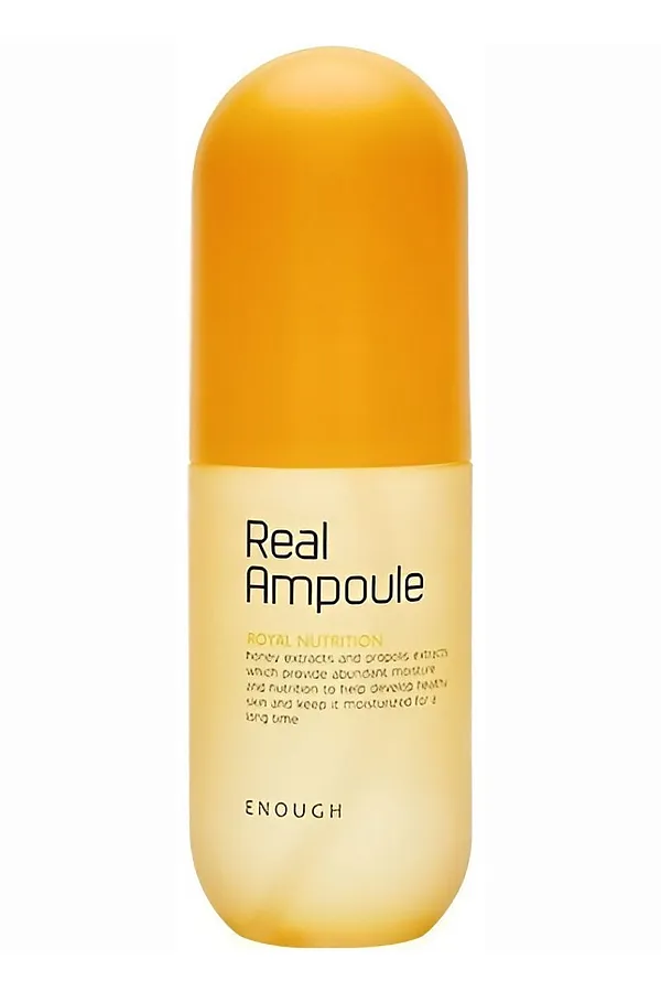 Enough Осветляющая сыворотка для лица с медом и прополисом / Real Royal Nutrition Ampoule, 200 мл KRISTALLER, прозрачный - фото 1