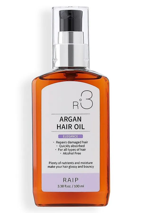 RAIP Аргановое масло для волос / R3 Argan Hair Oil Elegance, 100 мл KRISTALLER, прозрачный - фото 1
