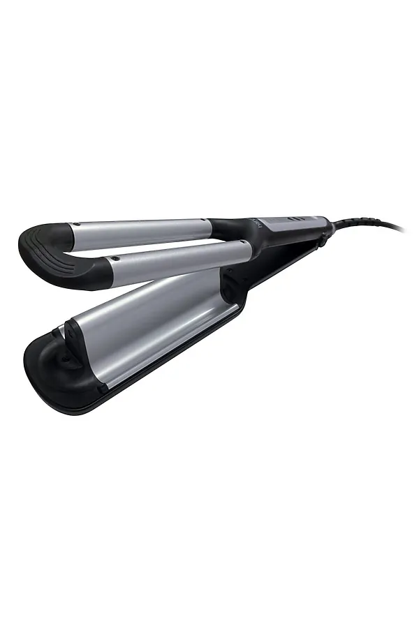 Harizma Плойка для завивки волос тройная / Pro Waver h10331W, 15 мм, 135 Вт, черный KRISTALLER, черный - фото 1