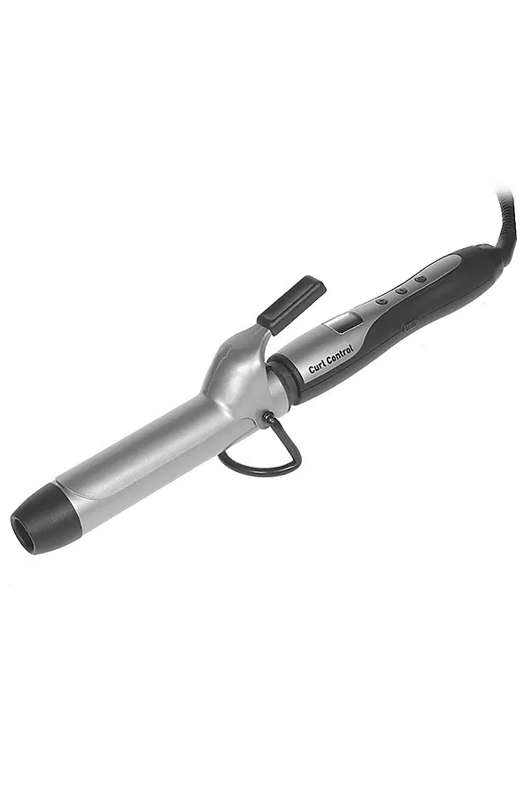Harizma Профессиональные щипцы для завивки волос / Curl Control h10309LСD-33, 33 мм, 52 Вт KRISTALLER, серый - фото 1