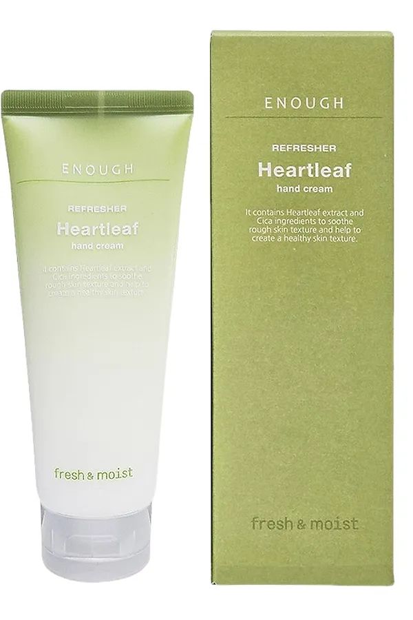 Enough Крем для рук с экстрактом центеллы и хауттюйнии / Refresher Heartleaf Hand Cream, 100 мл KRISTALLER, белый - фото 1