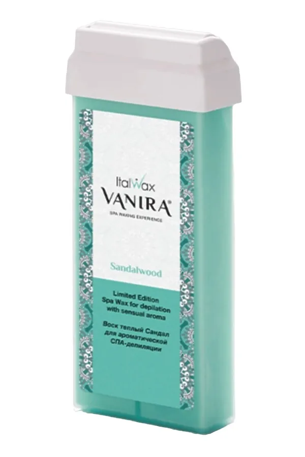 ItalWax Воск для депиляции в картридже / Vanira, сандал, 100 мл KRISTALLER, сандал - фото 1