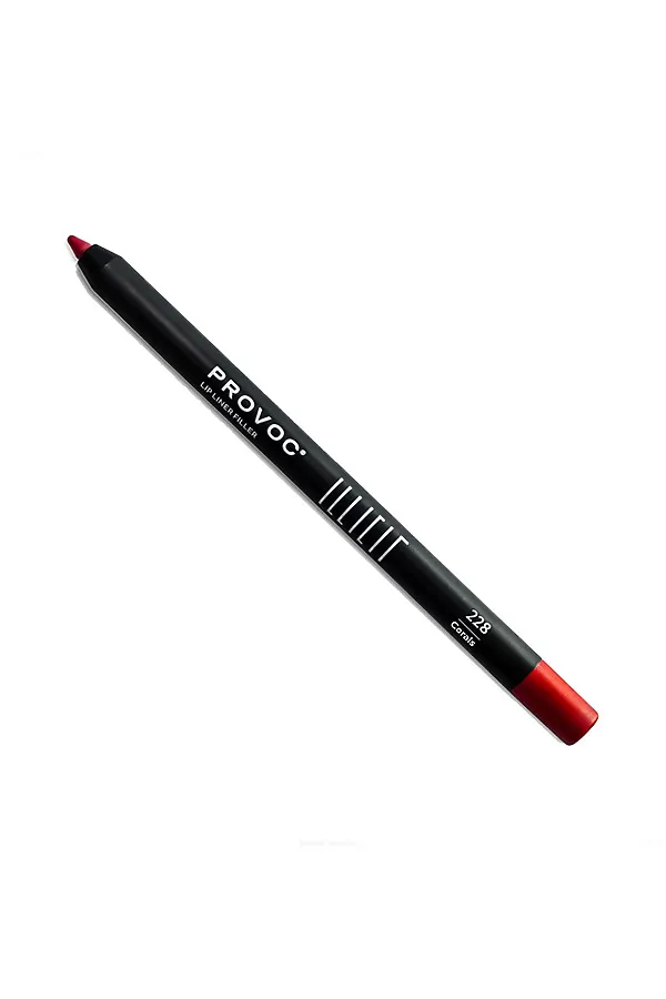 Provoc Полуперманентный гелевый карандаш для губ / ILLICIT Lip Liner Filler WP 228 Corals, 1,2 г KRISTALLER, 228 corals - фото 1