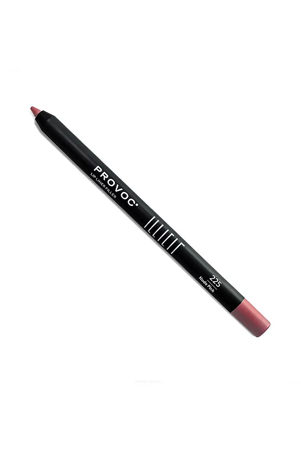 Provoc Полуперманентный гелевый карандаш для губ / ILLICIT Lip Liner Filler WP 225 Nude Pink, 1,2 г KRISTALLER, 225 nude pink - фото 1