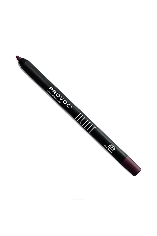 Provoc Полуперманентный гелевый карандаш для губ / ILLICIT Lip Liner Filler WP 236 Red Bean, 1,2 г KRISTALLER, 236 red bean - фото 1