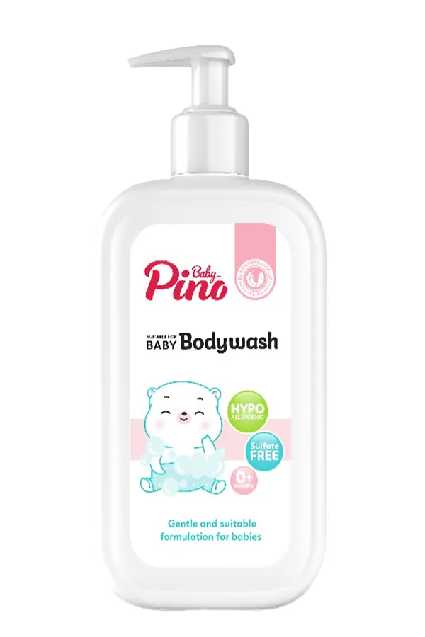 Baby Pino Детский гель для душа 0+ / Bodywash, 350 мл KRISTALLER, прозрачный - фото 1