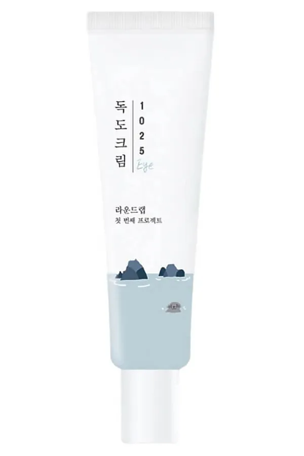ROUND LAB Увлажняющий крем для век с морской водой / 1025 Dokdo Eye Cream, 30 мл KRISTALLER, белый - фото 1
