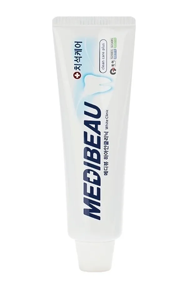 Juno Зубная паста отбеливающая / Medibeau White Clinic, 120 г KRISTALLER, белый - фото 1