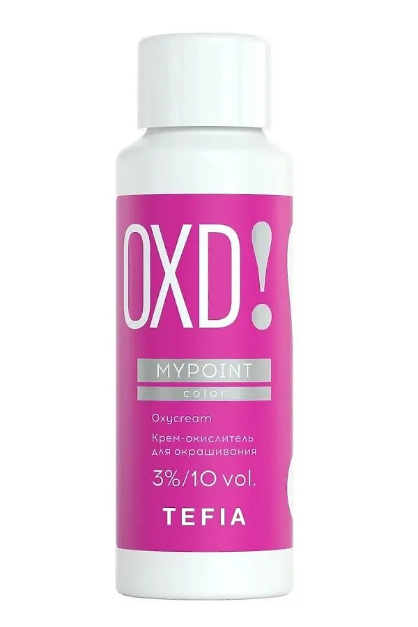 TEFIA Mypoint Крем-окислитель для обесцвечивания волос / Color Oxycream 3%, 60 мл KRISTALLER, белый - фото 1
