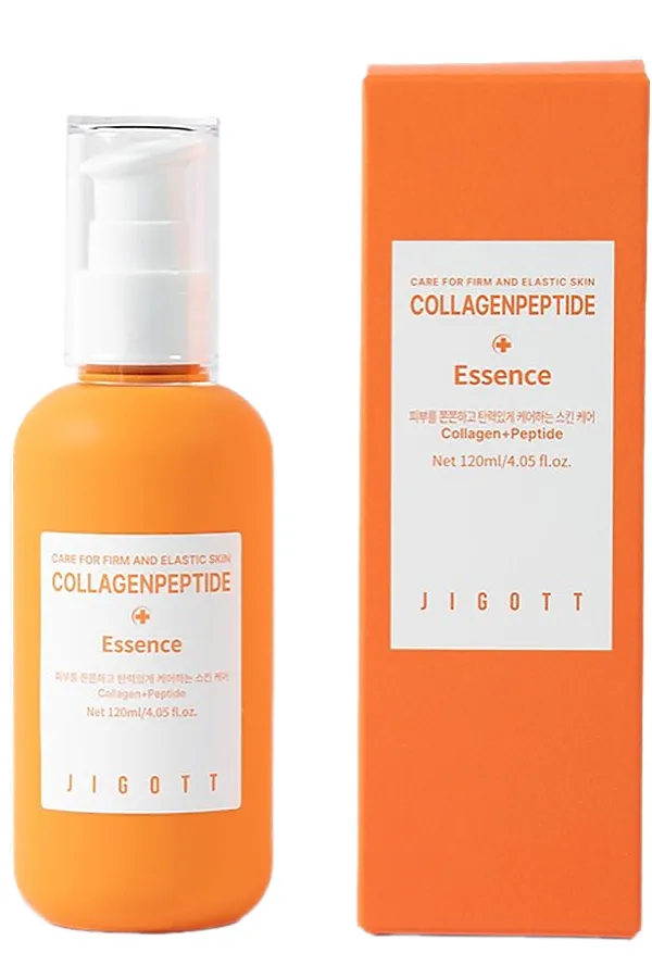 Jigott Эссенция для лица с коллагеном и пептидами / Collagen + Peptide Essence, 120 мл KRISTALLER, белый - фото 1