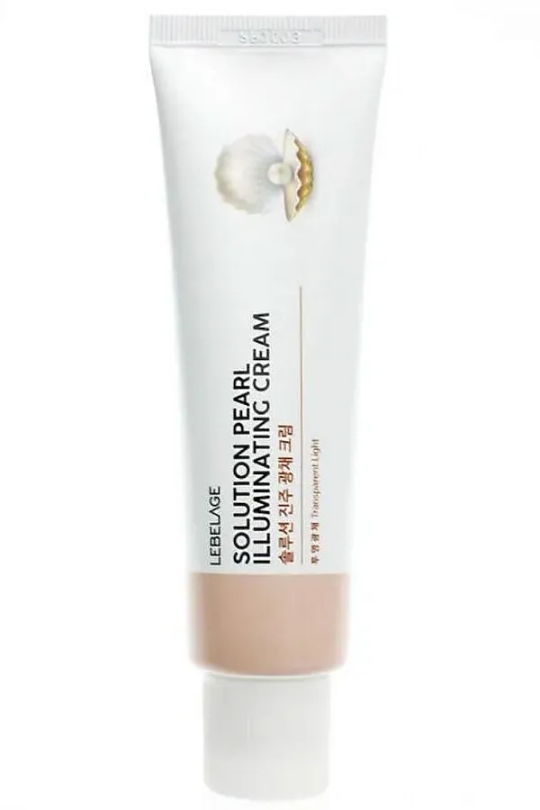 Lebelage Крем для лица с пептидами и экстрактом жемчуга / Solution Pearl Illuminating Cream, 50 мл KRISTALLER, белый - фото 1