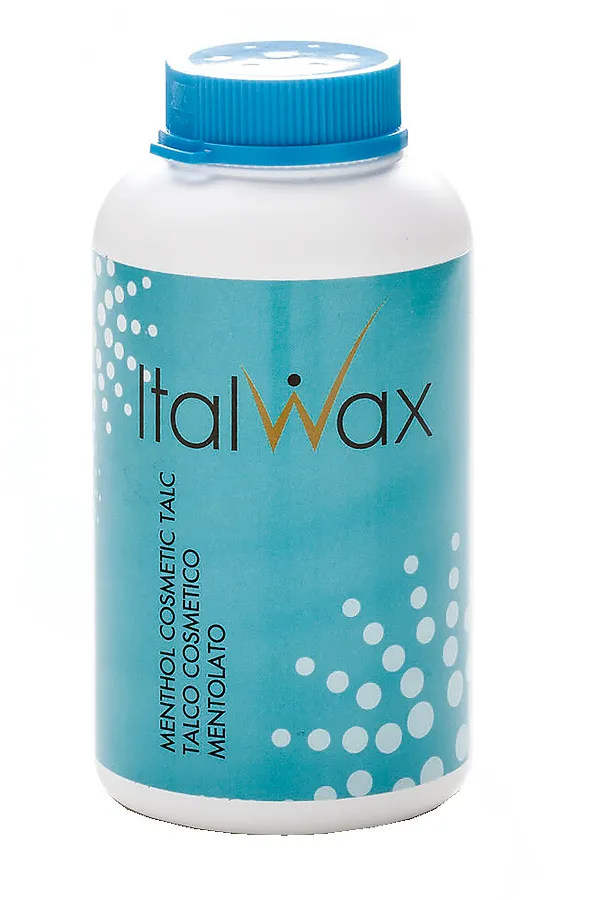ItalWax Тальк косметический с ментолом, 150 мл KRISTALLER, белый - фото 1
