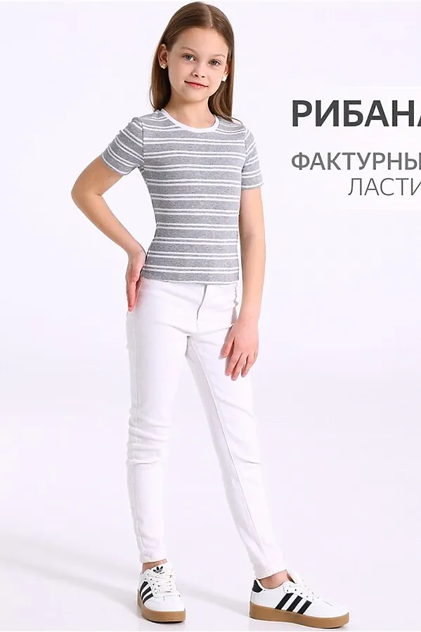 Футболка  АПРЕЛЬ, серый - фото 1