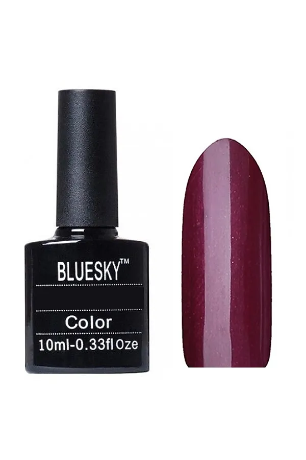 Bluesky Гель-лак для ногтей / Classic 135 SH, темно-бодовый с шиммером, 10 мл KRISTALLER, 135 sh, темно-бодовый с шиммером - фото 1