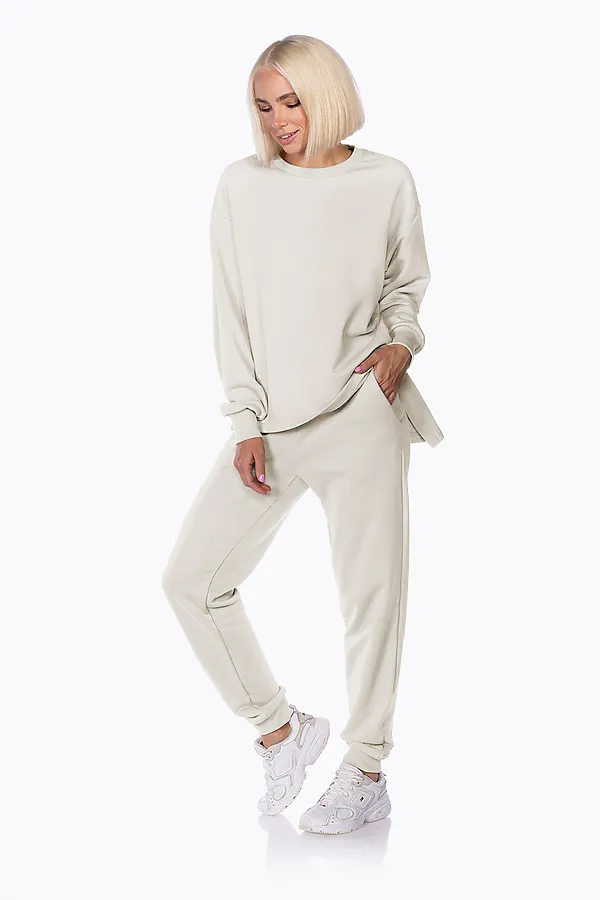 Брюки EZANNA, жемчужный - фото 1