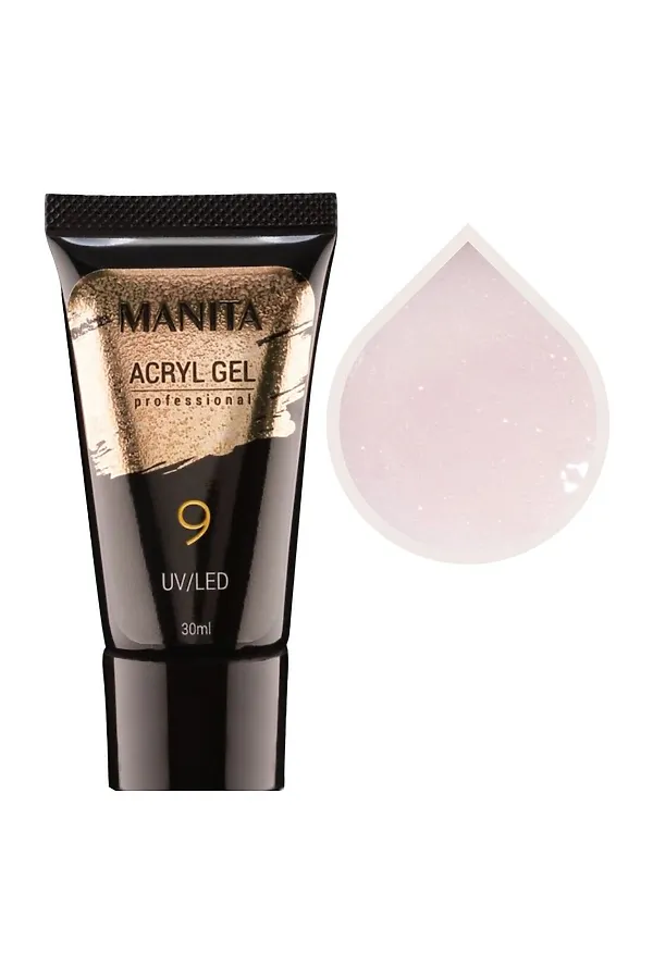Manita Professional Акриловый гель для моделирования ногтей №09, 30 мл KRISTALLER, №09 - фото 1