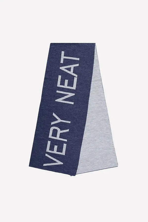 Шарф VERY NEAT, джинс - фото 1