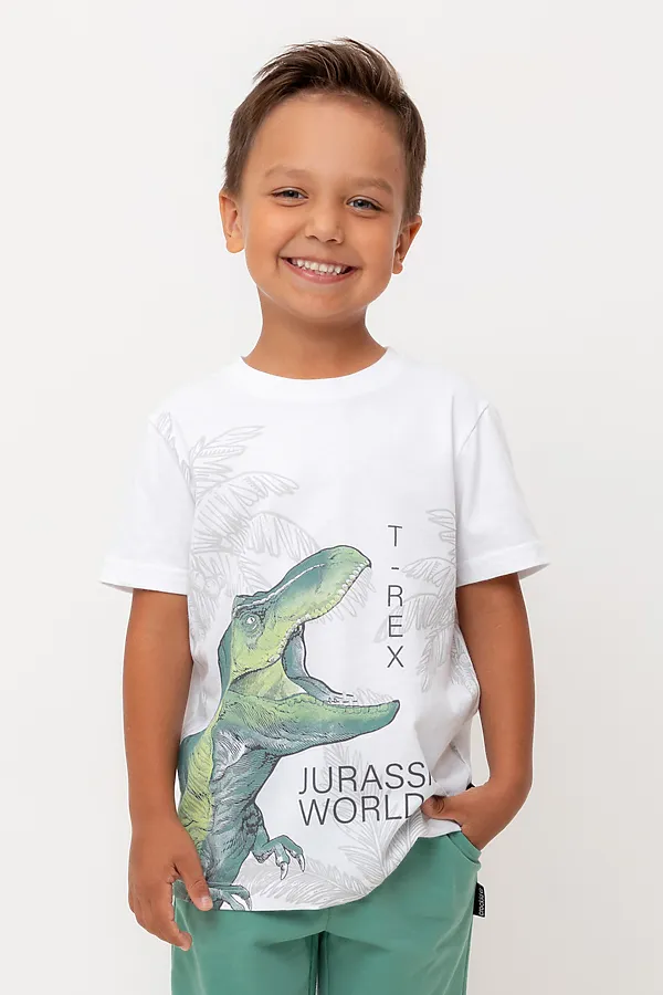 Футболка CROCKID, белый - фото 1