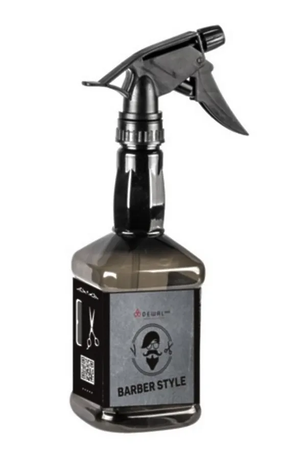 Dewal Распылитель пластиковый / Barber Style, коричневый, 350 мл KRISTALLER, коричневый - фото 1