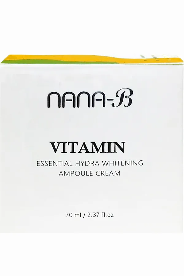 Nana-B Ампульный крем для лица осветляющий с витаминами / Vitamin Essential Hydra Whitening Ampoule Cream, 70 мл KRISTALLER, белый - фото 1