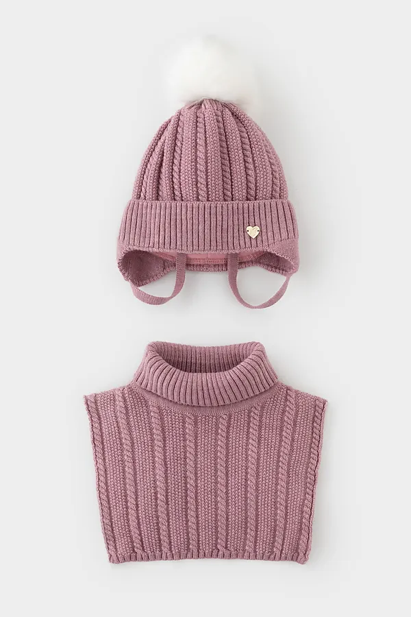 Комплект (Шапка+Манишка) CROCKID, примула - фото 1