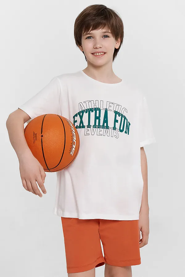 Футболка MARK FORMELLE, белый +печать3 - фото 1