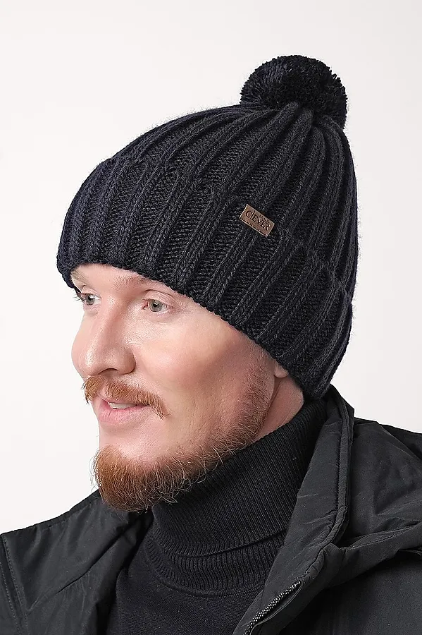 Шапка CLEVER, т.синий - фото 1