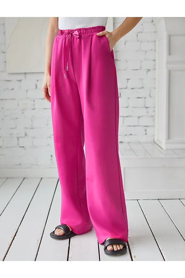 Брюки VILATTE WEAR, фуксия - фото 1
