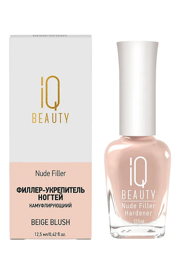 IQ Beauty Филлер-укрепитель с камуфлирующим эффектом / Nude Filler 03 Beige Blush, глянцевый финиш, 12,5 мл KRISTALLER, 03 beige blush, глянцевый финиш - фото 1