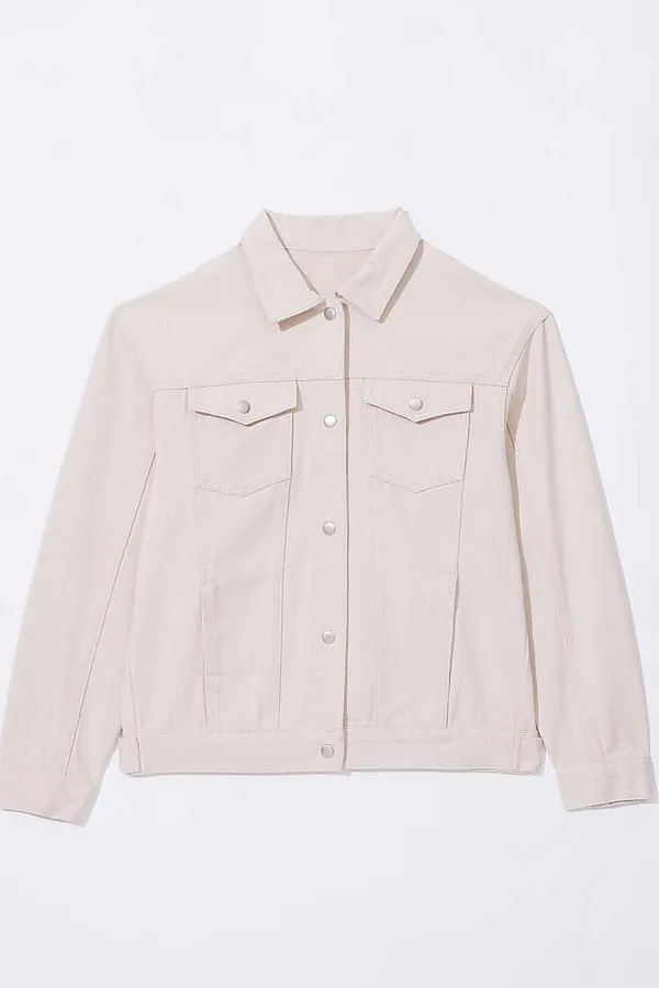 Куртка джинсовая SMENA, молочный - фото 1