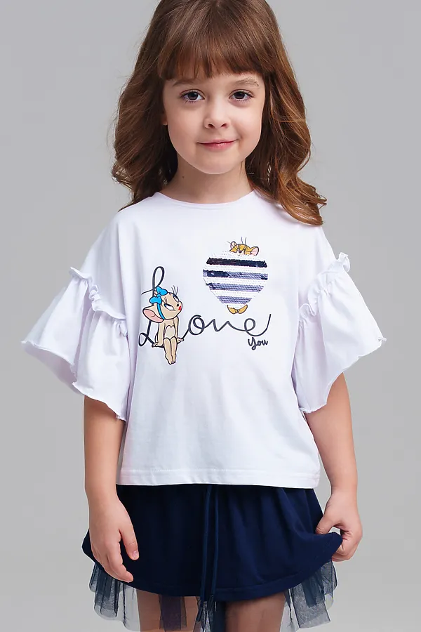 Футболка PLAYTODAY, белый - фото 1