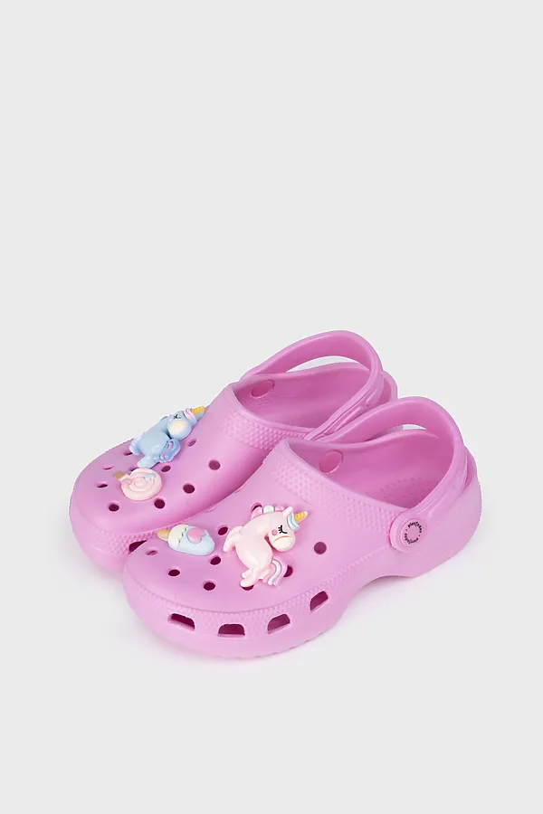 Сабо для девочек PLAYTODAY, розовый - фото 1