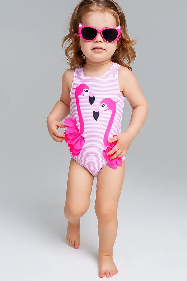 Купальник PLAYTODAY, светло-розовый,фуксия - фото 1