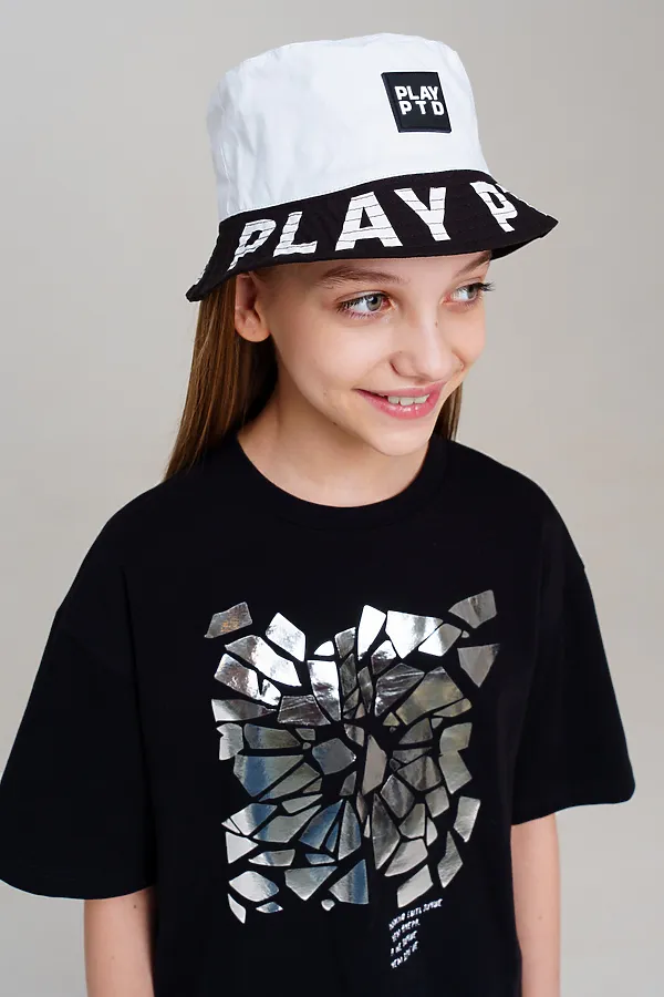 Панама PLAYTODAY, белый,черный - фото 1
