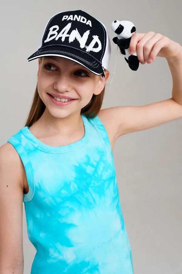 Кепка PLAYTODAY, черный,белый - фото 1