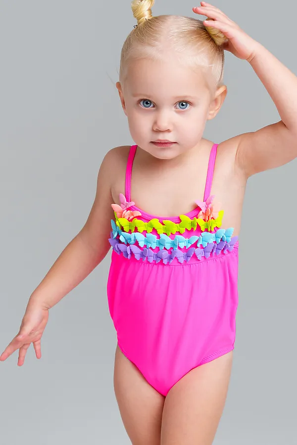 Купальник PLAYTODAY, фуксия - фото 1