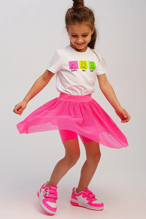Юбка-шорты PLAYTODAY, фуксия - фото 1
