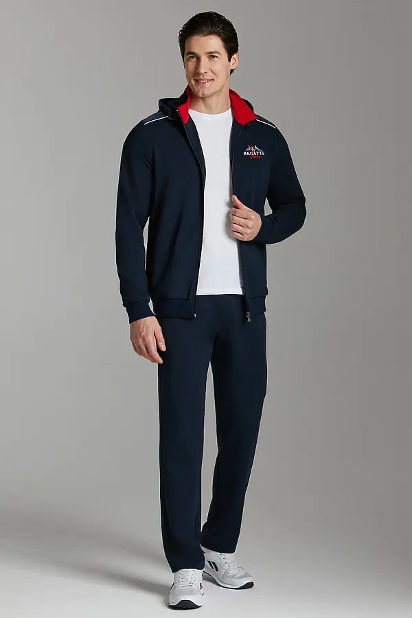 Костюм (Толстовка+Брюки) ADDIC-SPORT, темно-синий - фото 1