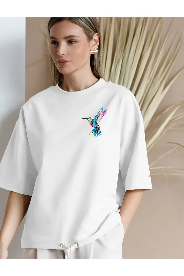 Футболка VILATTE WEAR, белый_колибри - фото 1