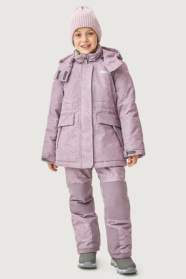 Костюм (Куртка+Брюки) NIKASTYLE, орхидея/розовый - фото 1