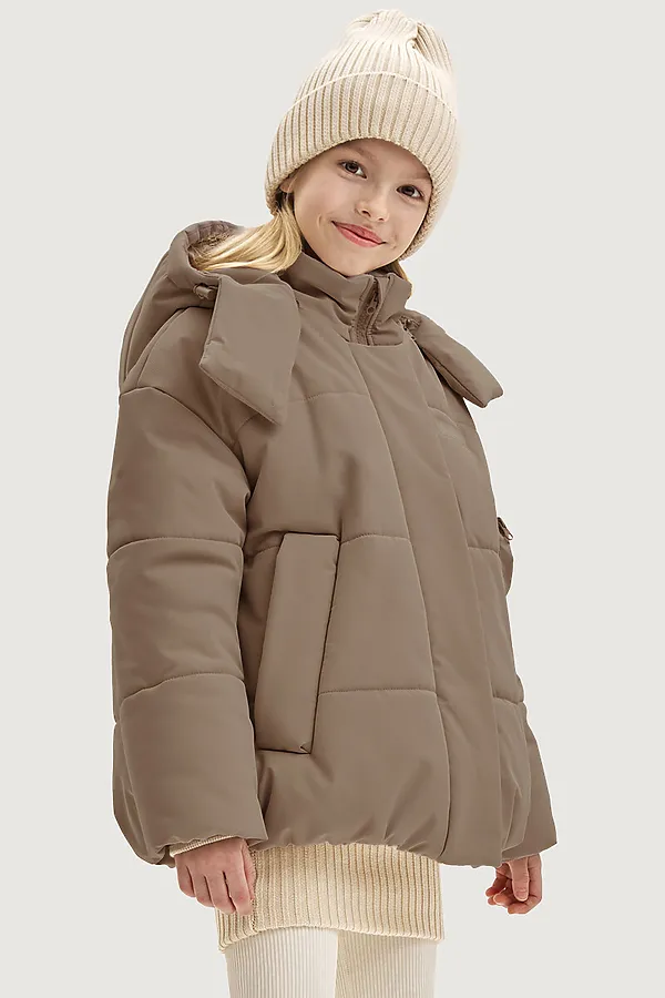 Куртка NIKASTYLE, кофе - фото 1