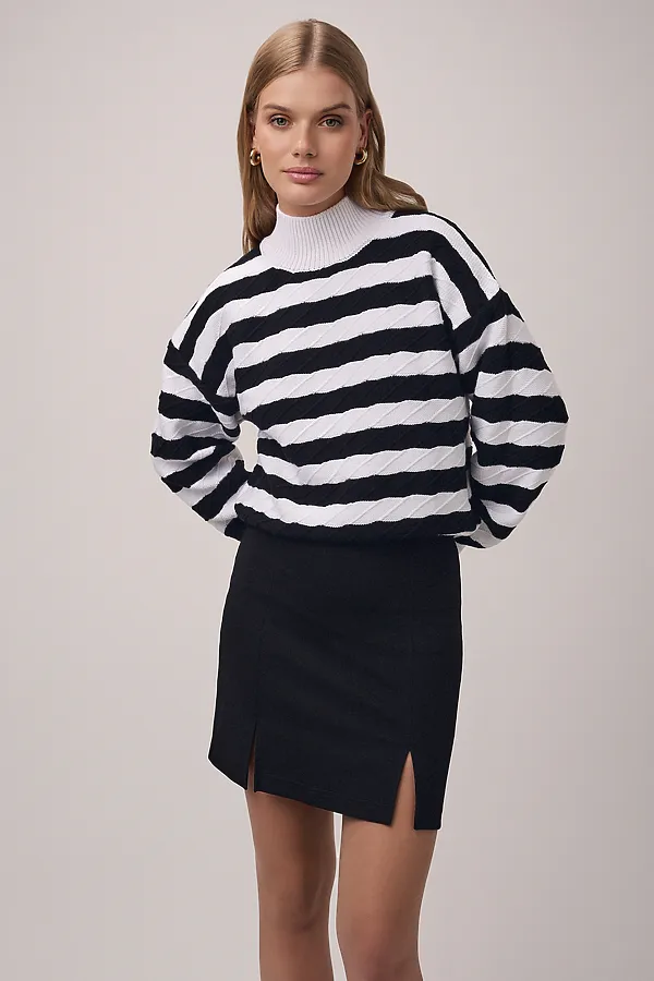 Свитер CONTE ELEGANT, white-black - фото 1